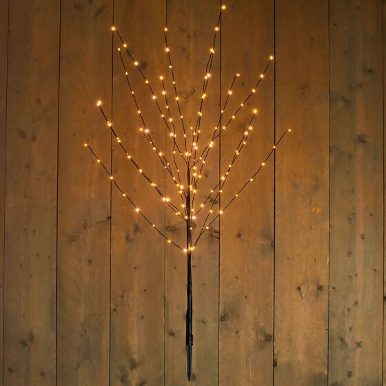 LED-Baum Schwarz, 100 cm