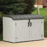 Gerätebox-Mülltonnenbox, 132x191x108 cm, grau | #1