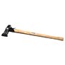 Holzspalthammer 3,2 kg, Lederstiel- und Lederschneidenschutz und USA-Hickorystiel | #1