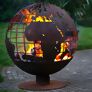 Feuerball Lasercut Globus 