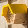 Bienenhaus, sechseckig, gelb 