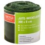 Jute-Wickelband, 300x6 cm, grün | #1
