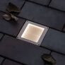 Solar LED Bodeneinbauleuchte Aron mit Bewegungsmelder 10 cm | #1