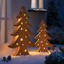 Tannenbaum mit LED-Lichterkette, 80 cm | #1