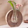 Blumenvase Rondo aus Holz | #1