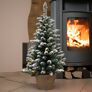 Künstlicher Weihnachtsbaum Kiefer mit Lichterkette, 90 cm | #1
