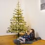Künstlicher Weihnachtsbaum Kiefer mit Lichterkette, 180 cm | #1