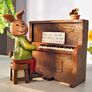 Spieluhr "Piano Hase" 2-teilig | #1