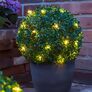 LED-Buchsbaumkugel mit 40 LED´s, 35 cm | #1
