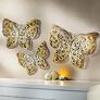 Wanddeko Schmetterling Ornamento 