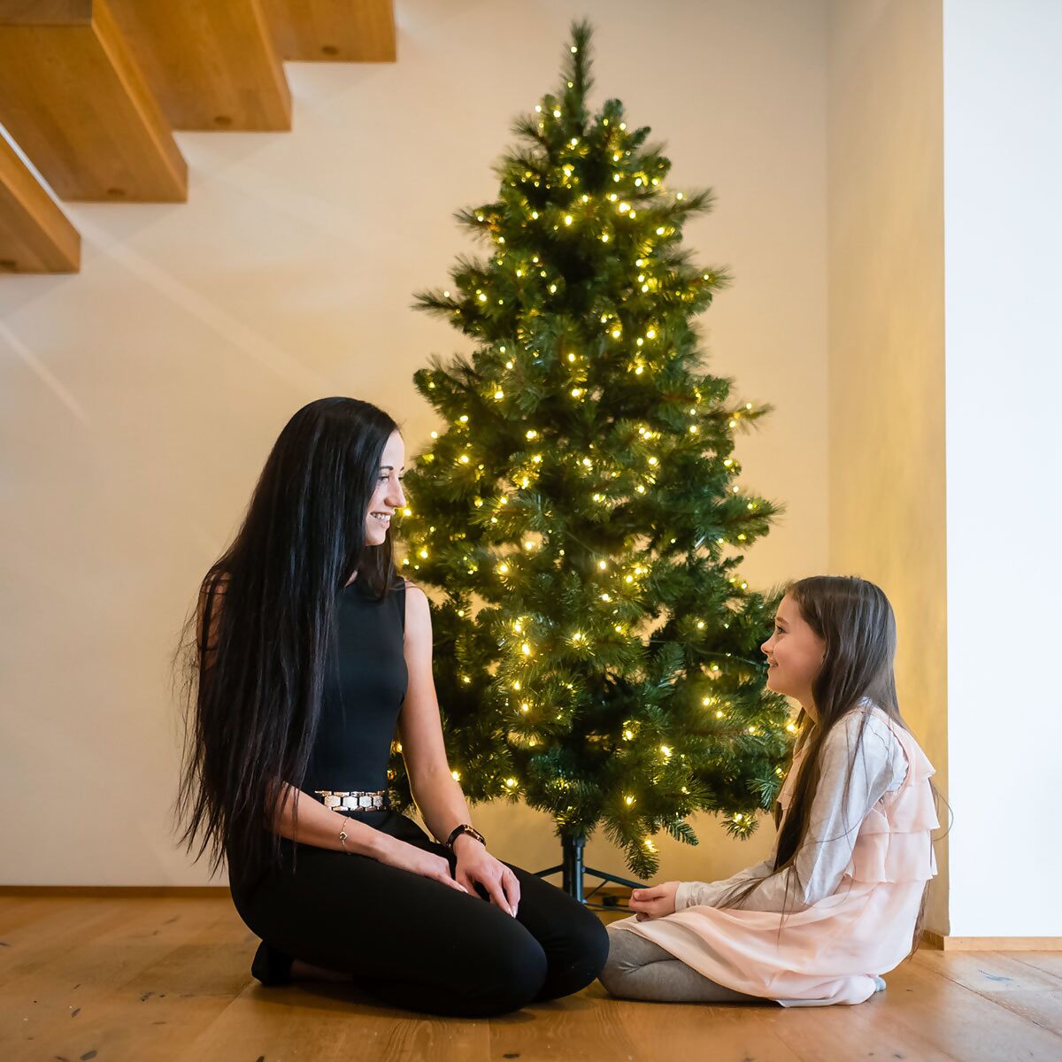 Künstlicher Weihnachtsbaum Fichte mit Lichterkette, 180 cm online kaufen  bei Gärtner Pötschke
