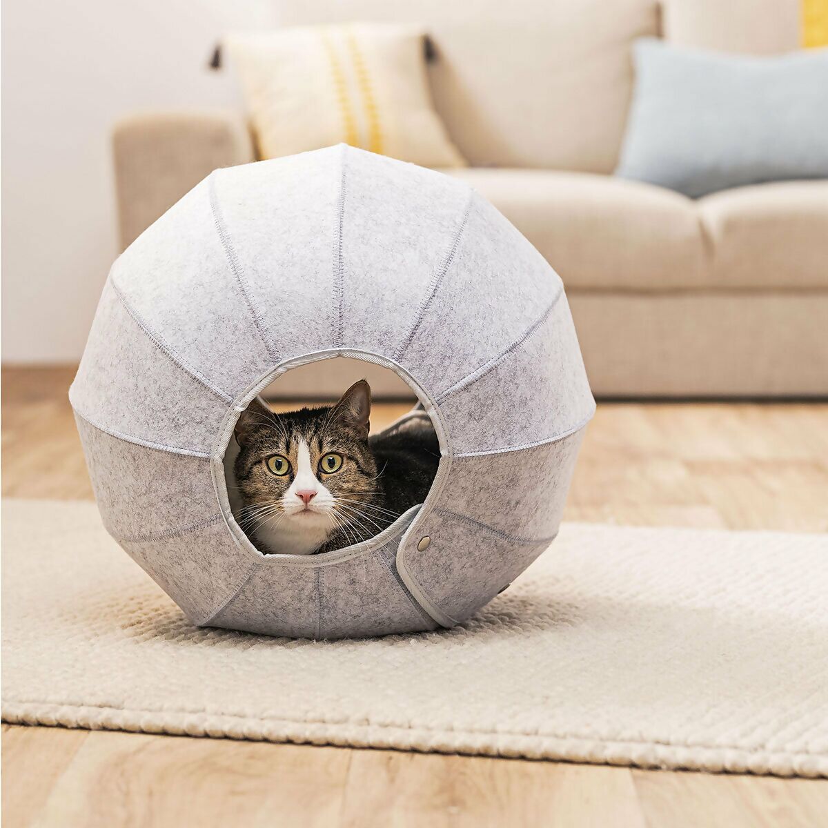 Katzenhöhle zum Schlafen & Spielen, faltbar online kaufen bei Gärtner  Pötschke