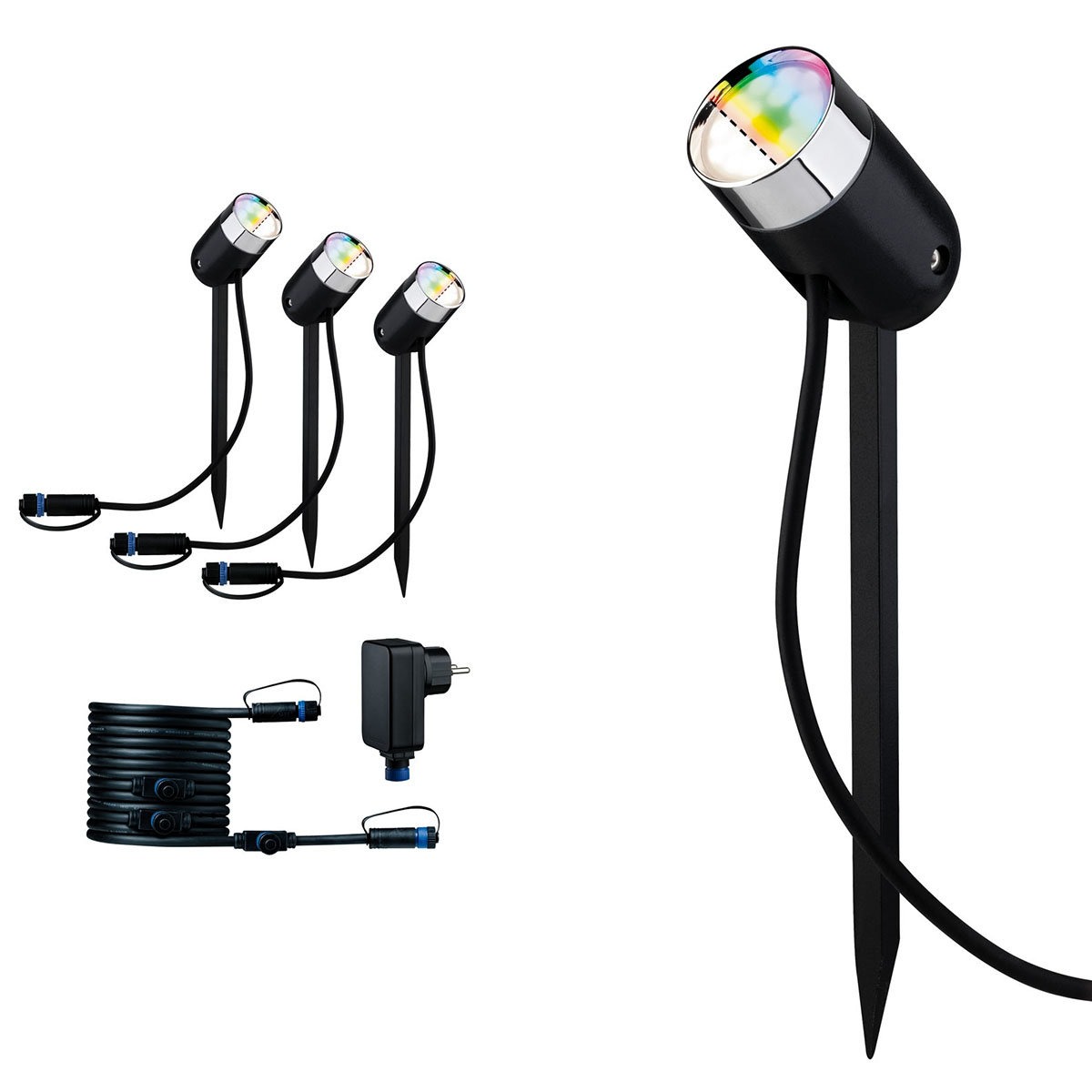 RGBW LED Spot Plug & Shine Pike 3er Basisset Smart Home Zigbee
| #2