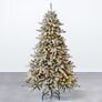 Künstlicher Weihnachtsbaum Fichte, Schneeoptik, mit Beleuchtung, 150 cm | #2