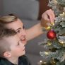 Künstlicher Weihnachtsbaum Fichte. Schneeoptik, mit LED-Beleuchtung, 180 cm | #2