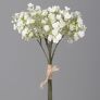 Kunstpflanze Schleierkrautbund, 30 cm, weiß | #2