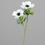 Kunstpflanze Anemone mit zwei Blüten, 50 cm | #2