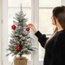 Künstlicher Weihnachtsbaum Kiefer mit Lichterkette, 90 cm | #2