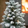 Künstlicher Weihnachtsbaum Kiefer Schneeoptik, mit Lichterkette, 90 cm | #2