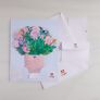 Handgefertigte Papierblumen: Aquarell Rosenstrauß | #2