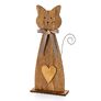 Dekofigur Katze aus Holz, 45cm | #2
