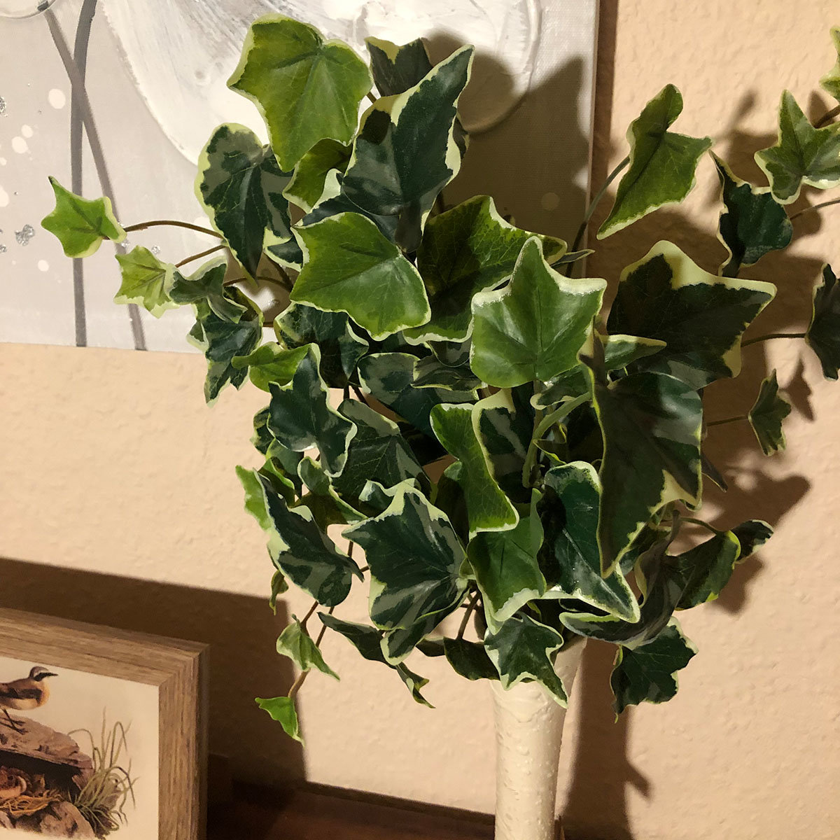 Kunstpflanze Efeuhänger, 45 cm, weiß-grün
| #3