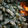 Künstlicher Weihnachtsbaum Fichte. Schneeoptik, mit LED-Beleuchtung, 180 cm | #3