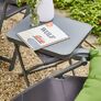 Gartenmöbel Premium-Set 4tlg. mit 2 Relaxsesseln, Hocker & Tischplatte | #3