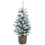 Künstlicher Weihnachtsbaum Kiefer Schneeoptik, mit Lichterkette, 90 cm | #3