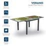 Sitzgruppe VERANO MADERA, Tisch und 8 Stühle | #3