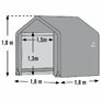 Gerätehaus Shed-in-a-Box 3,24m² | #3
