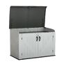 Gerätebox-Mülltonnenbox, 132x191x108 cm, grau | #4