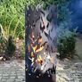 Flammentower Spector, 118x39x39 cm, Karbonstahl, schwarz | #4