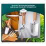 Gartenwerkzeug-Set, Hobbygärtner, Eschenholzstiel, Edelstahl, mit Lederhandschuhen | #4