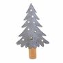 Tannenbaum auf Holzsockel mit LED | #4