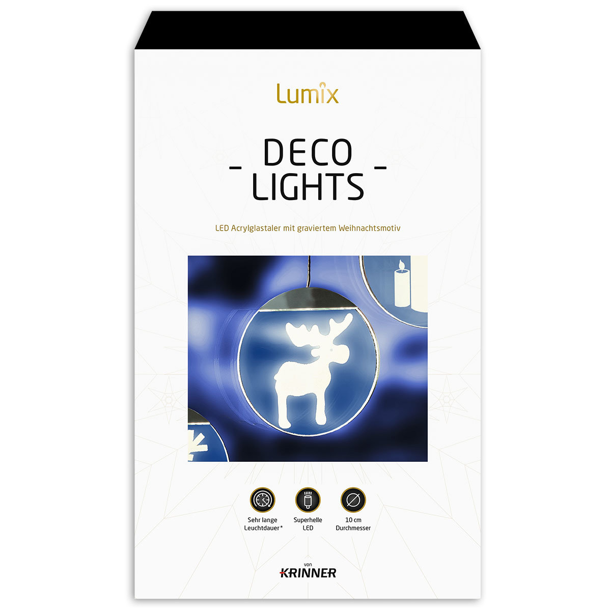 Deko-Lights Elch, silber, Ø 10 cm
| #5