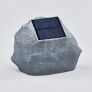 Solar-LED-Leuchtstein Lior, 16x19,5x14 cm, grau | #5