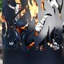 Flammentower Spector, 118x39x39 cm, Karbonstahl, schwarz | #5