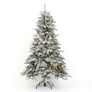 Künstlicher Weihnachtsbaum Fichte. Schneeoptik, mit LED-Beleuchtung, 180 cm | #5