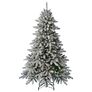 Künstlicher Weihnachtsbaum Fichte, Schneeoptik, mit Beleuchtung, 150 cm | #6