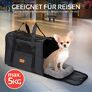 Reisetasche für Hund und Katze bis 5 kg, schwarz, 44x31x34 cm | #7