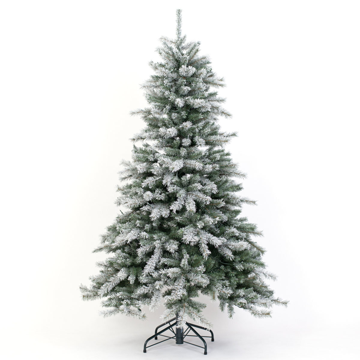Künstlicher Weihnachtsbaum Fichte, Schneeoptik, mit LED-Beleuchtung, 210 cm
| #8